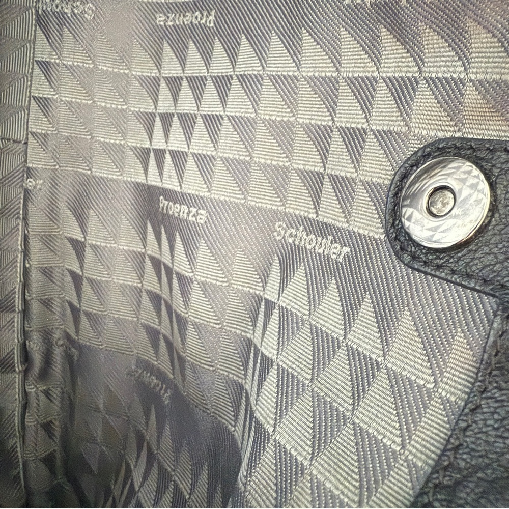 PROENZA SCHOULER
Black Leather Fringe PS1 Medium Satchel Bag - Picture 11 of 14